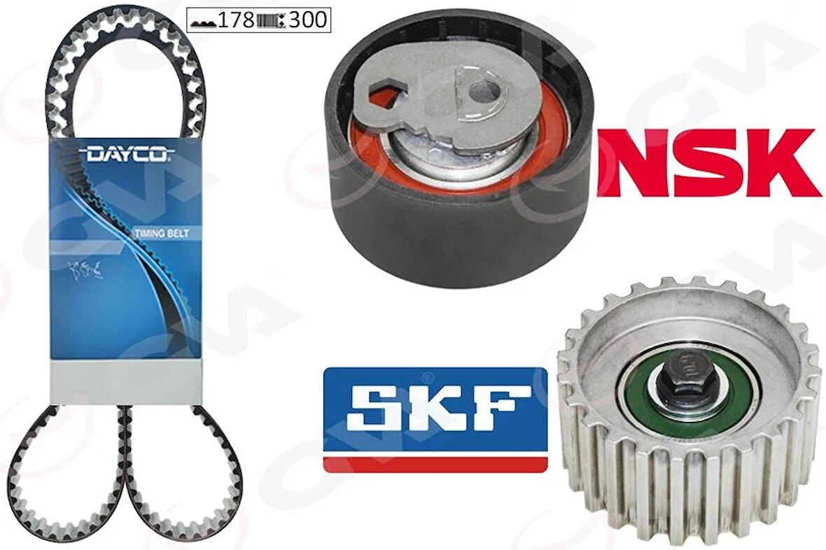 EKSANTRİK GERGİ KİTİ 178x300 DUCATO 2.3D- JTD 06 DAILY II-III 02 F1AE0481C DAYCO KAYIŞ