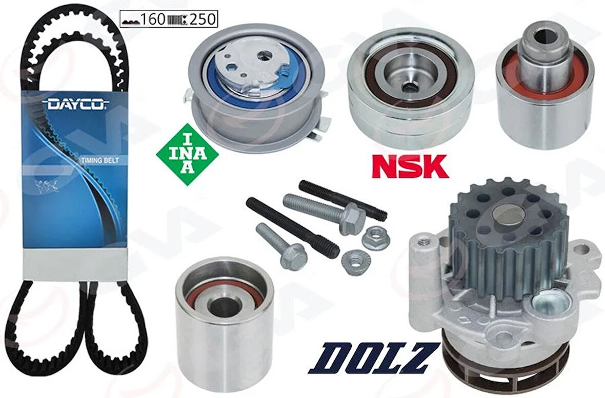 DEVİRDAİMLİ TRİGER SETİ CRAFTER-T6-A3-JETTA-CADDY-POLO-PASSAT 1.6-2.0 TDI CAYB/C/D- CAAB/C-CKUB-CFFB CFWA-CAGA