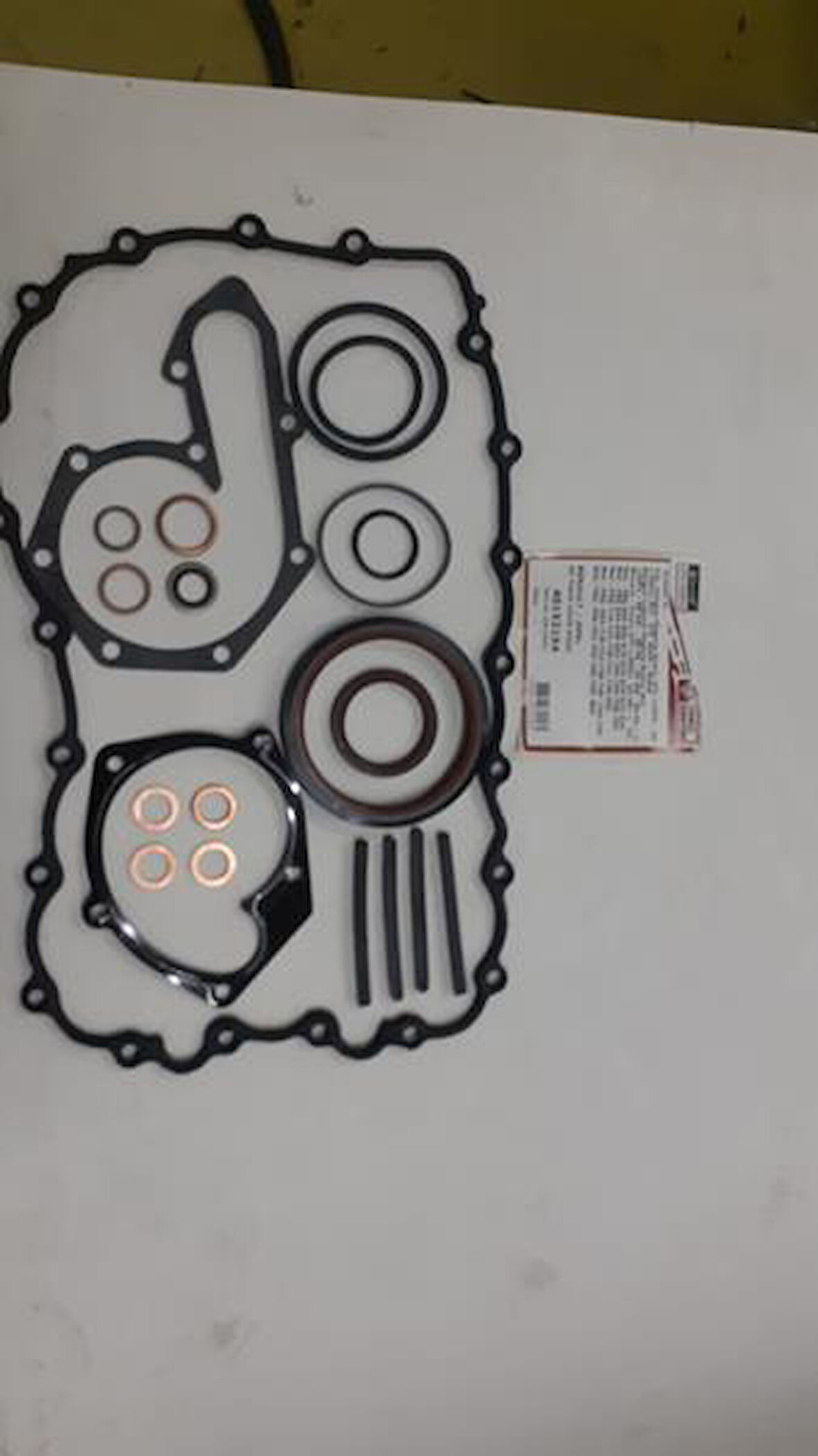 MOTOR ALT TK. CONTA MEGANE I-II SCENIC I-II CLIO II-LAGUNA I-II KANGOO 96 VİVARO A-MOVANO A-CARISMA-SPACE STAR MPV-PRİMERA VOLVO S40 96 1.8 F4P 1.9dCi F8Q F9Q 2.0 F3R F7R