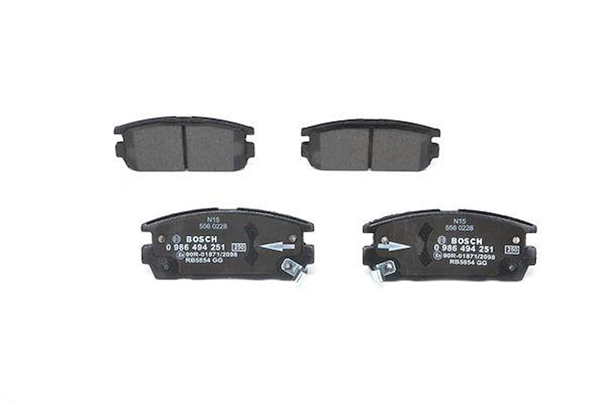 ARKA BALATA ANTARA 2.4-3.2 V6-2.0 CDTI 06 10 CAPTİVA 2.0D 2.2D 2.4 3.0 3.2 06 11 0986TB3008