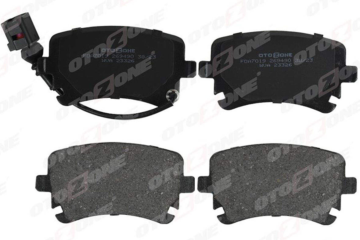 ARKA BALATA VW TRANSPORTER T5 03 09 A4 04-09 A6 04-11 A8 03-10 FİŞLİ