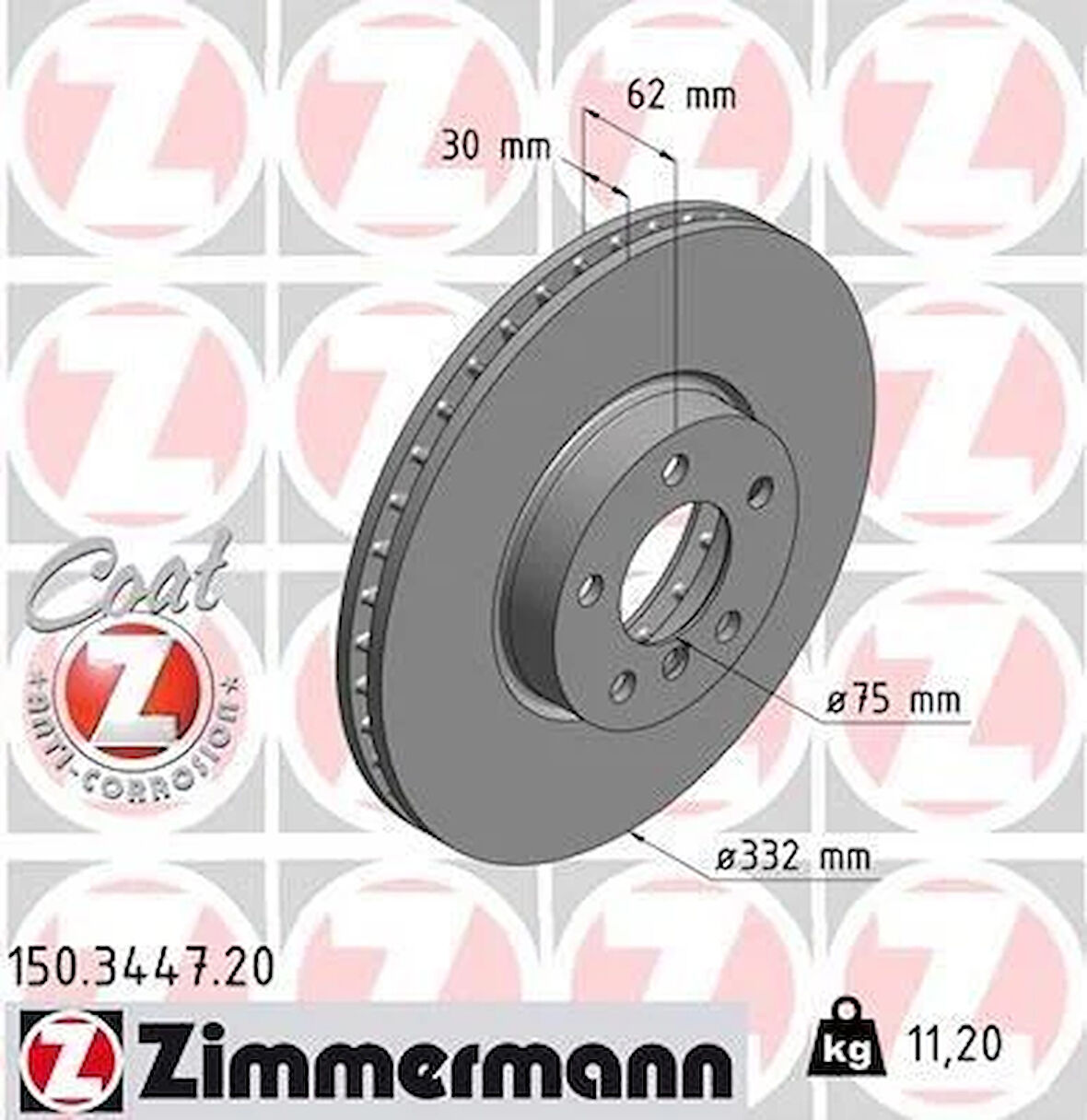 FREN DISKI ON 332mm BMW E70 F15 E71 F16