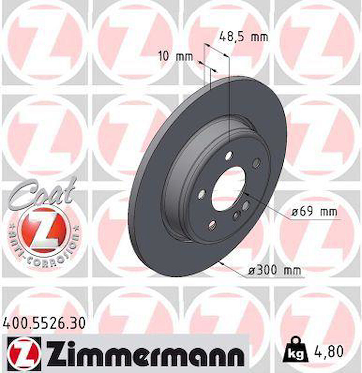 FREN DISKI ARKA MERCEDES C-CLASS W205 S205 C205 A205