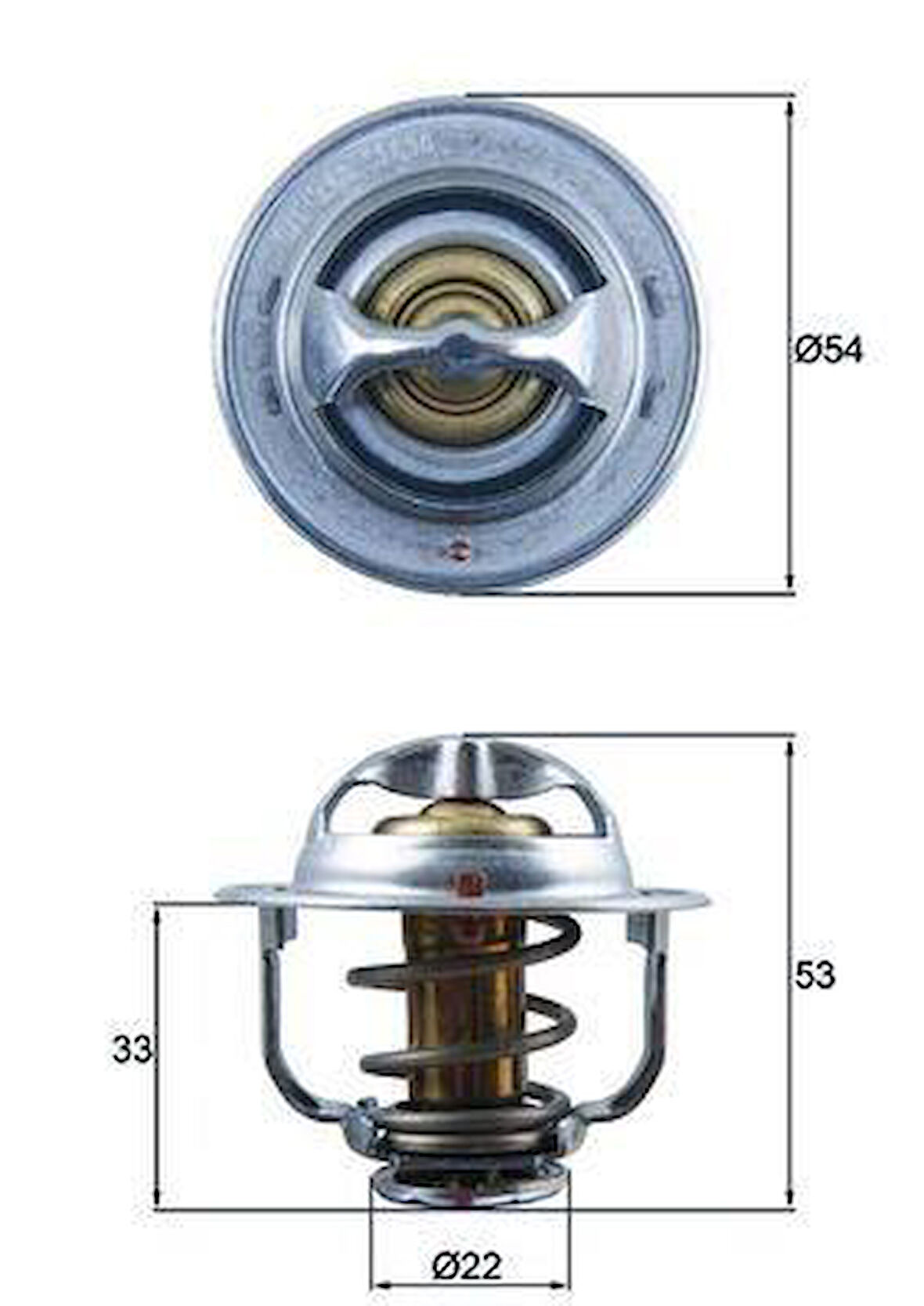 TERMOSTAT 89C CORSA C-D-MERIVA-ASTRA H-MOKKA-ASTRA G-J 1.7 Y17DT-Z17DTH-Z17DTL