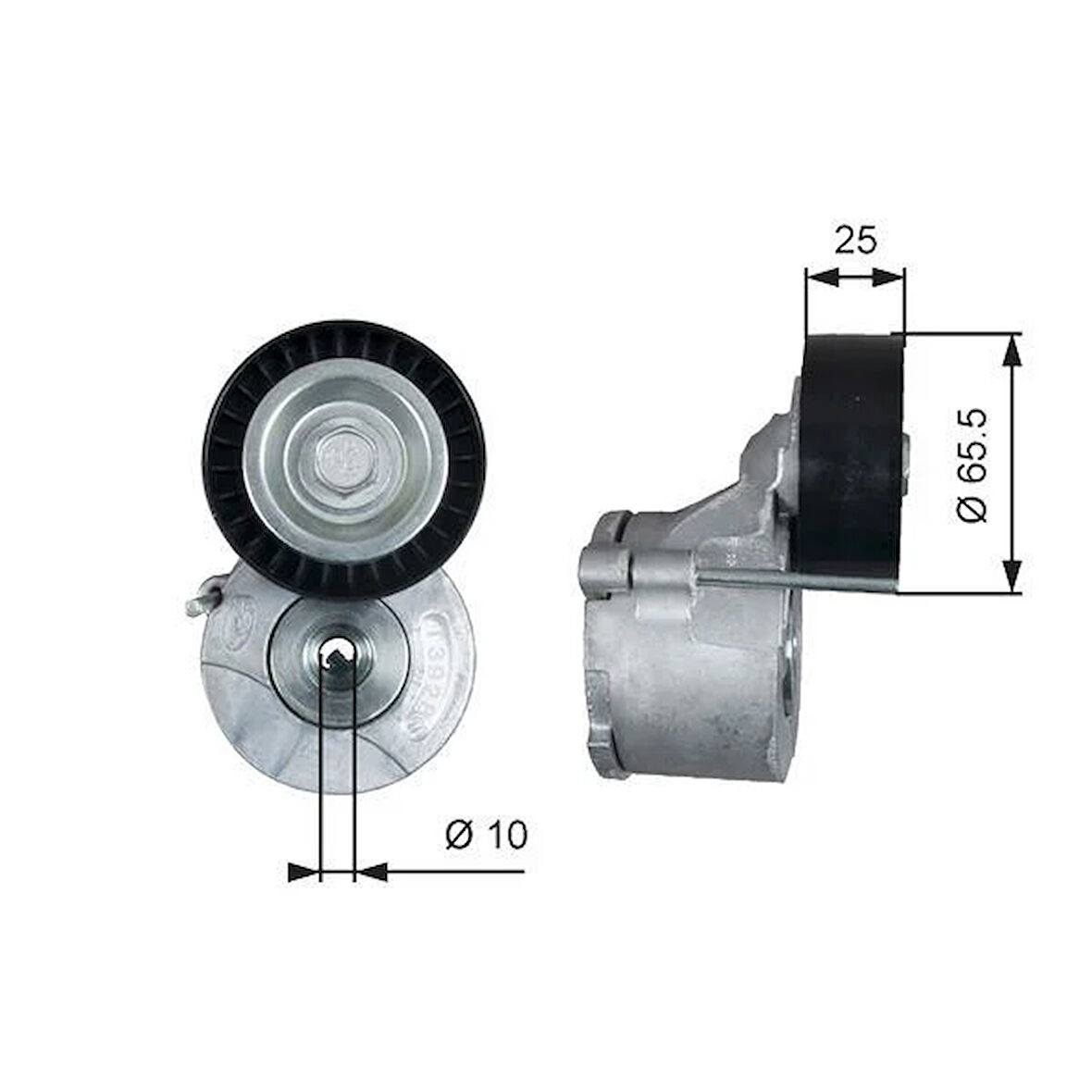 ALTERNATÖR GERGİ RULMANI KÜTÜKLÜ DOBLO-FIORINO-LINEA-NEMO-BIPPER-COMBO 1.3 DMultijet 10