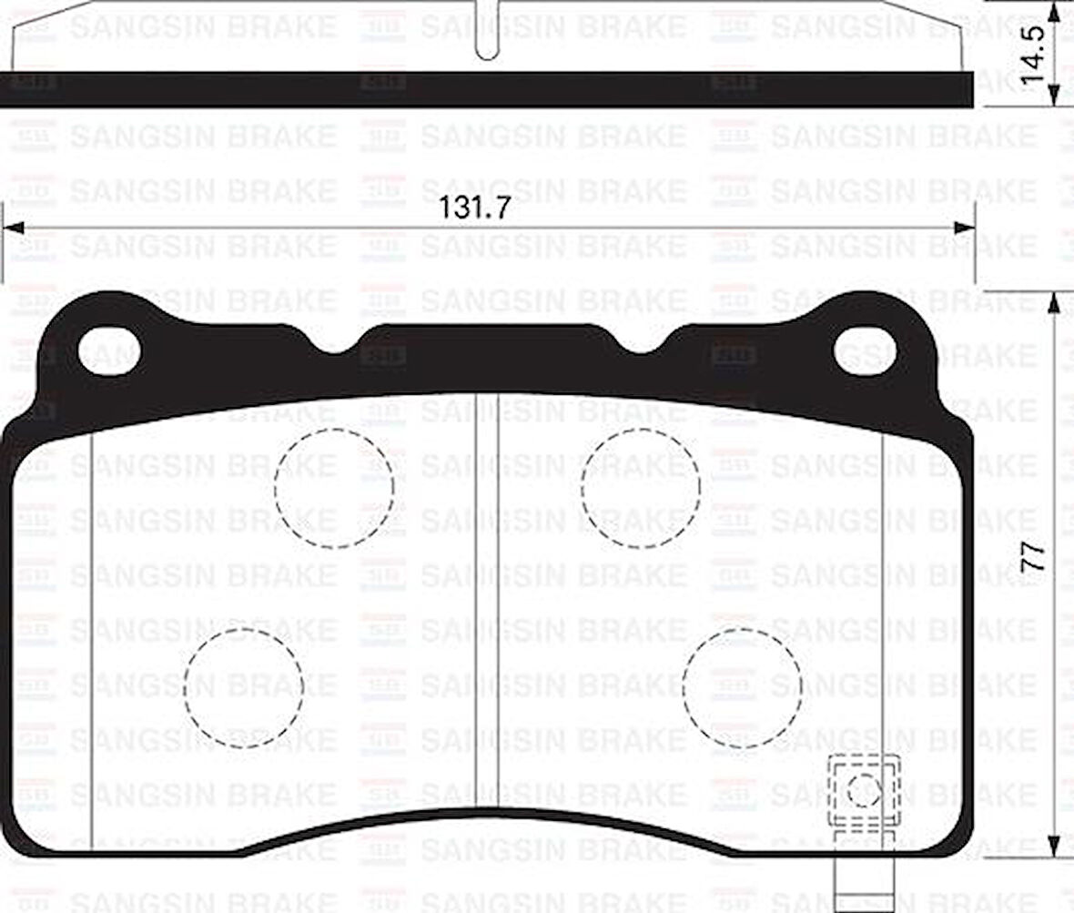 FREN BALATASI ÖN ALFA ROMEO 159 05 11 GIULIETTA 10 BRERA 06 11 SPIDER 06 11 LANCIA DELTA III 07 14 FIAT BRAVO II 07 14 1.4TBı 1.6JTD 1.8TBı