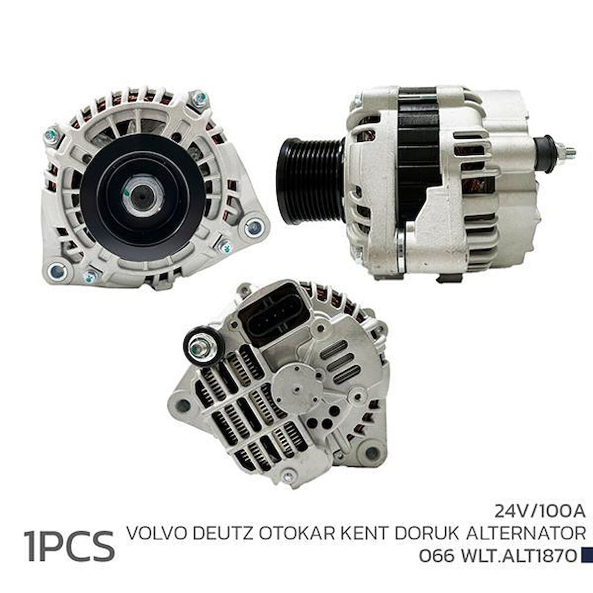 ALTERNATÖR 24V 100A VOLVO DEUTZ OTOKAR KENT DORUK