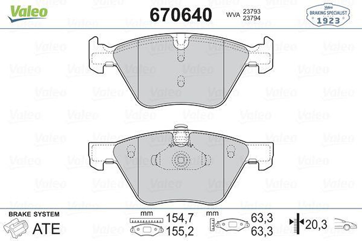 FREN BALATASI ON BMW E60 E87 E90 F10