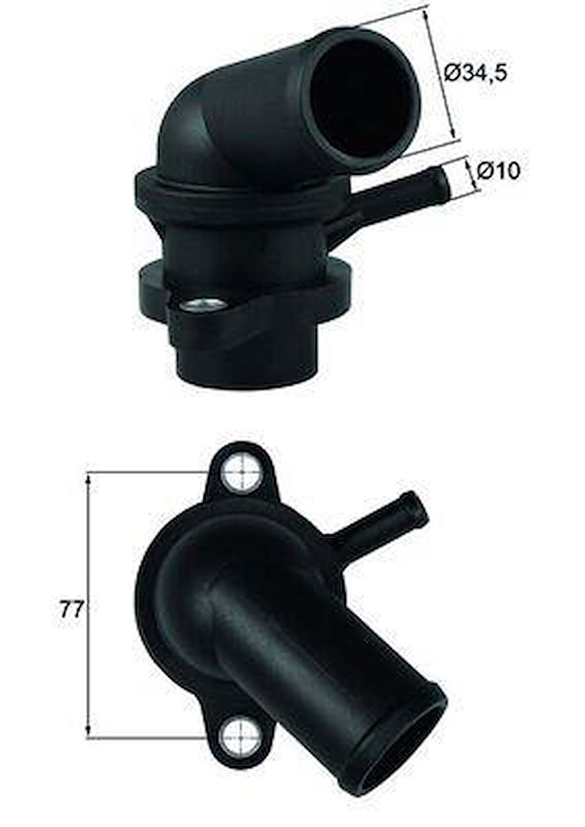 TERMOSTAT 88 C CHEVROLET KALOS 1.4 LACETTI 1.4 16V LOVA-NUBIRA Estate-REZZO-VIVANT 1.6