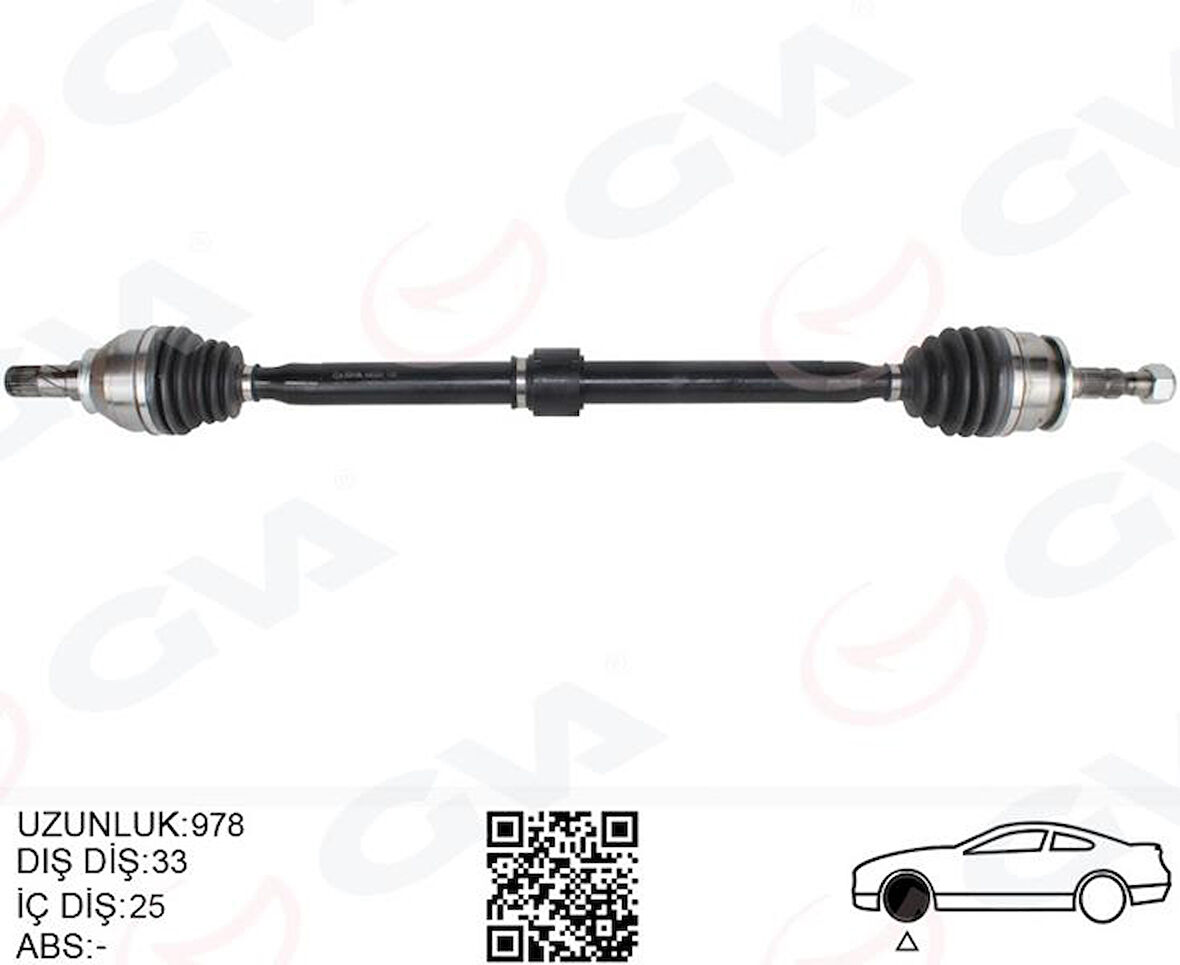 KOMPLE AKS SAĞ OPEL ASTRA K 1.4 TURBO M/T 15-