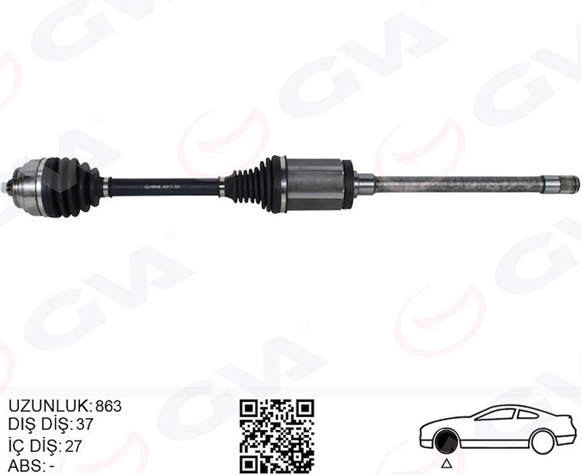 KOMPLE AKS ÖN SAĞ BMW F10 F12 F13 F06 xDrıve 863MM