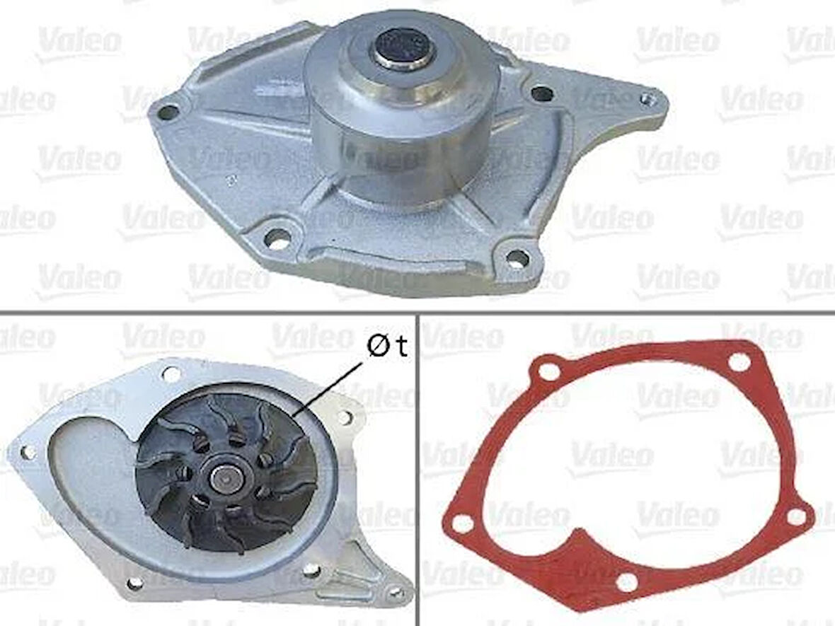 DEVİRDAİM SU POMPASI RENAULT CLIO II 01 06 MEGANE II 03 08 KANGOO 01 MODUS 04 SC NIC II 03 08 NISSAN MICRA III K12 03 10 SUZUKI JIMNY 03 1.5dCi K9K