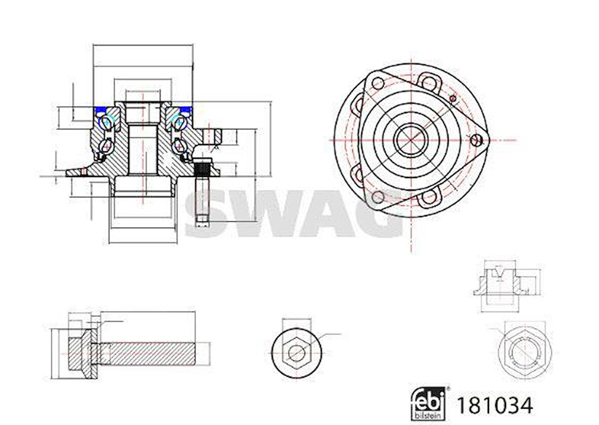 ÖN TEKER PORYASI ASTRA K 15 22