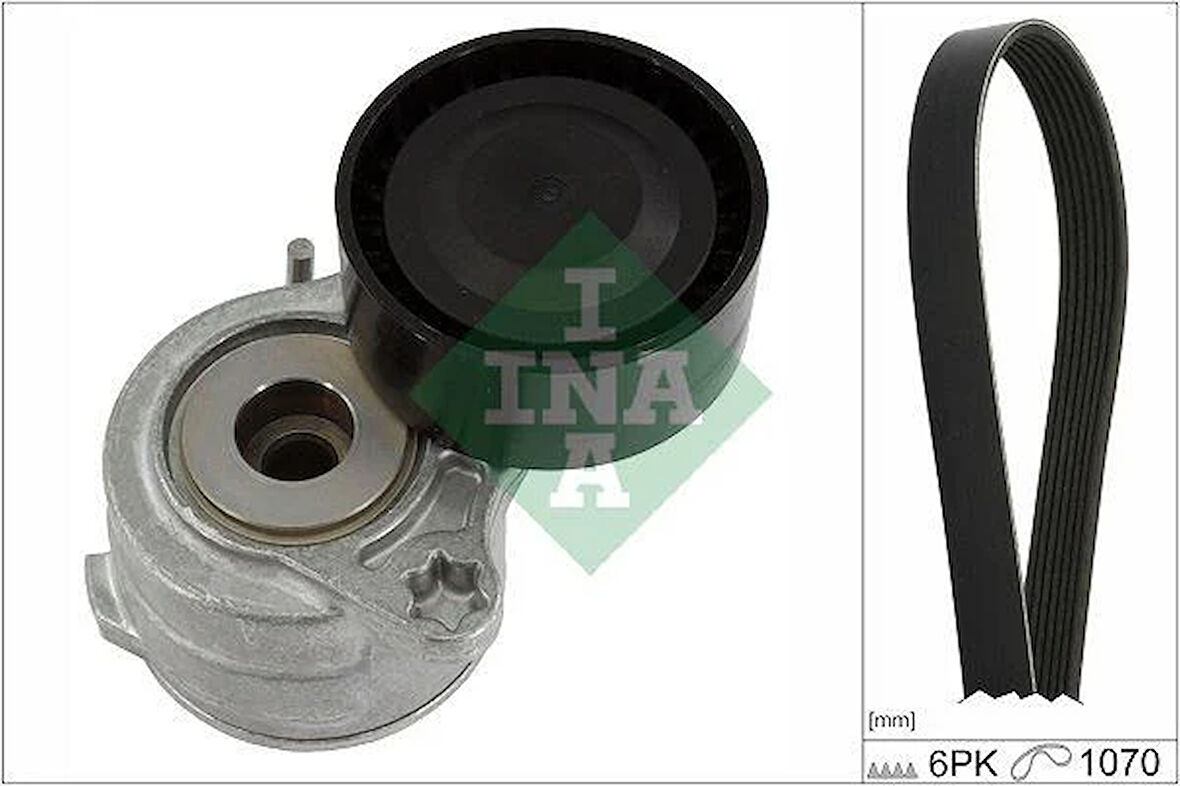 ALTERNATÖR GERGİ KİTİ 6PK1070 CORSA F-CROSSLAND-MOKKA-P108-P208-P301-P308-P508-P2008-C-ELYSEE- C3-C4-DS3-PROACE 1.2 B-D-F12XHT PureTech
