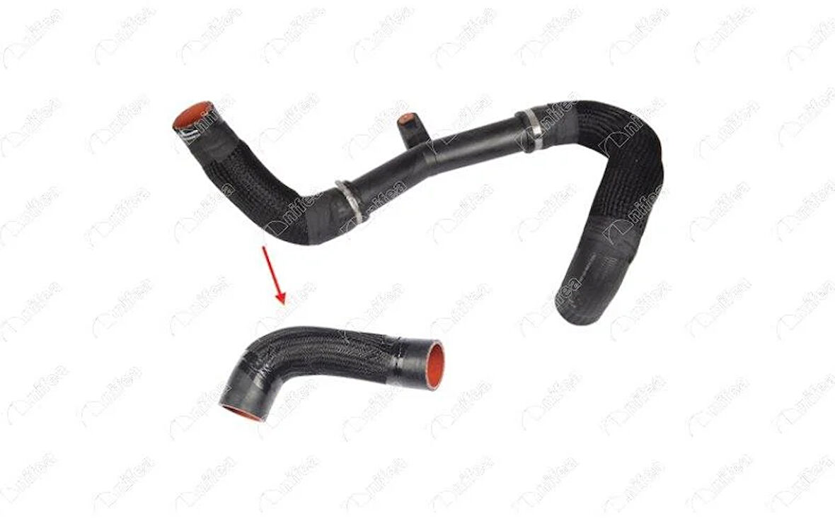 TURBO HORTUMU PLASTİK BORU HARİÇ OK İLE GÖSTERİLEN KÜÇÜK HORTUM FIAT DUCATO 250 290 2.3 D 15