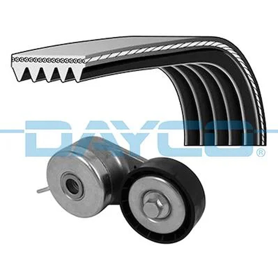 KANALLI KAYIŞ KİTİ FIAT 500 07 500L 12 DOBLO 05 BRAVO II 07 14 EGEA 16 STILO 04 08 1.2 1.4 5PK1145