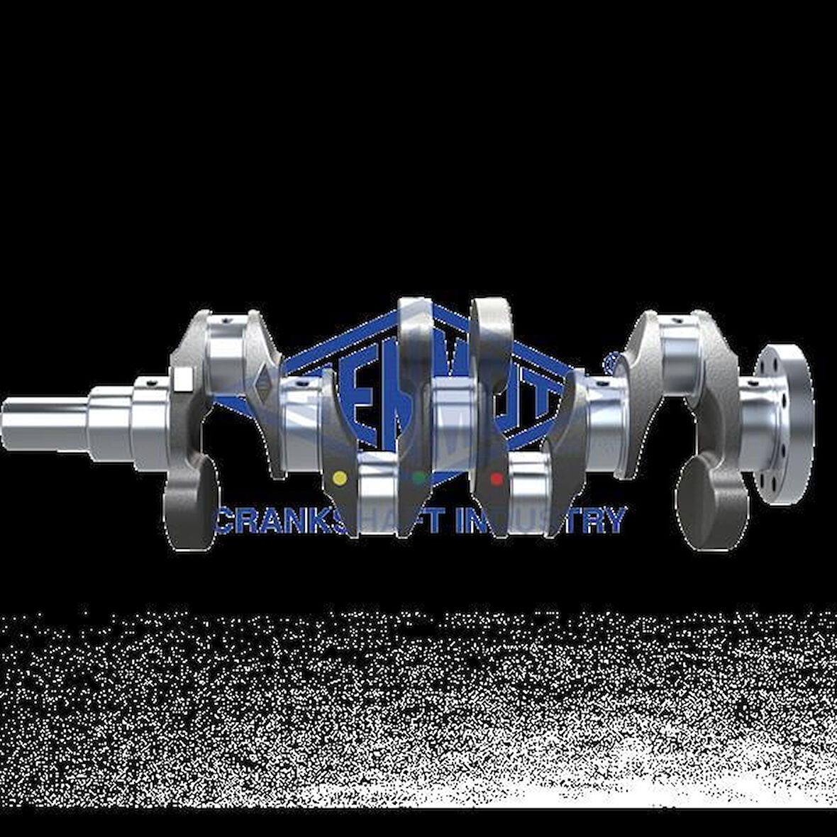 KRANK MİLİ HYUNDAI İ20 1.4L D4FC CRDi 08- / KIA RIO 1.4L D4FC CRDİ 4 silindir 10-