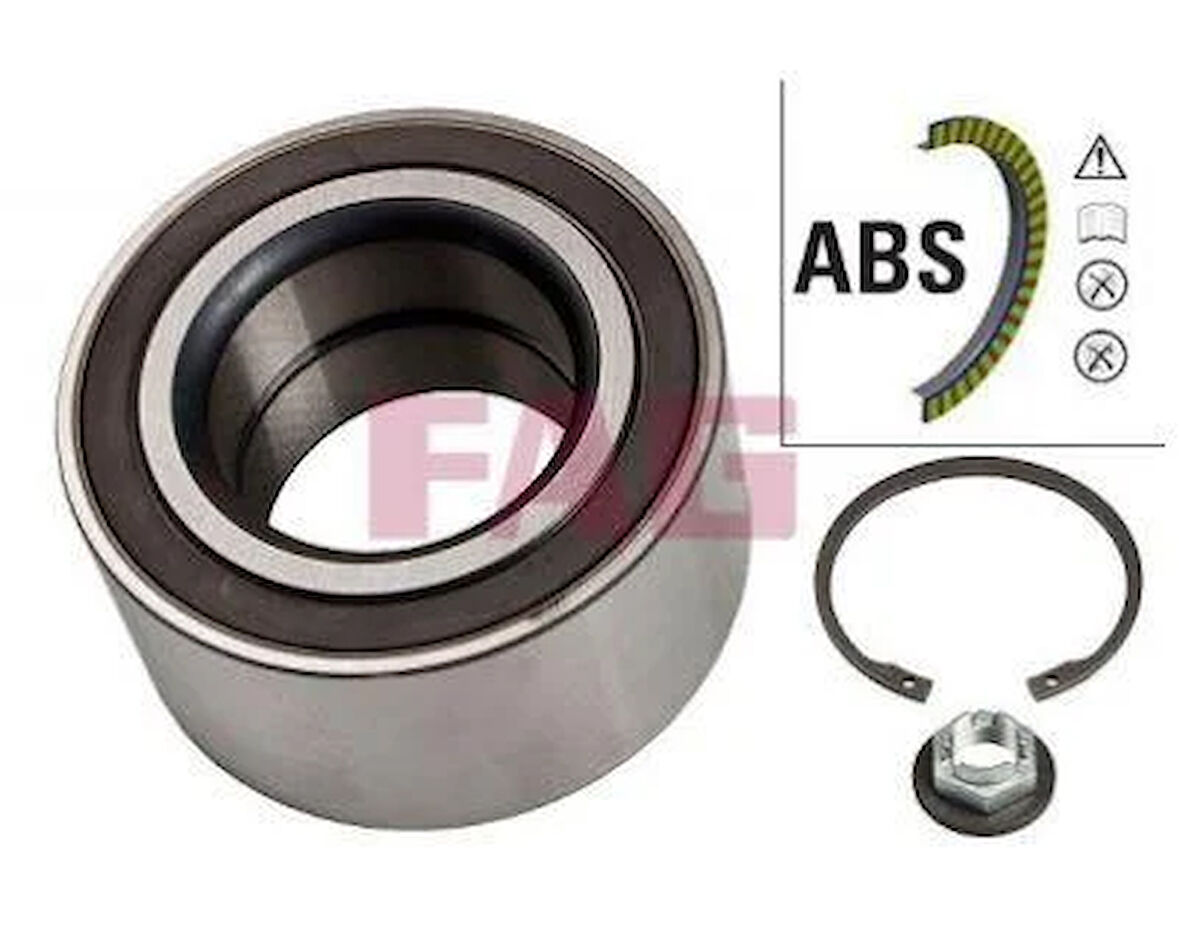 ON TEKER RULMANI KIT FOCUS III 11 17 KUGA I-II 08 14 YENI CONNECT 14 ABS LI