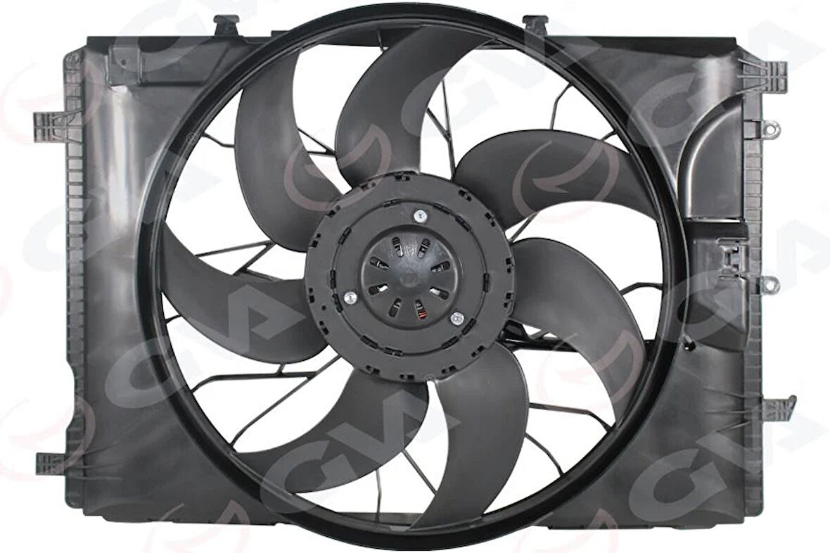 RADYATOR FANI KOMPLE MERCEDES W176 W246 W204 C117 C218 X156 W212 R172