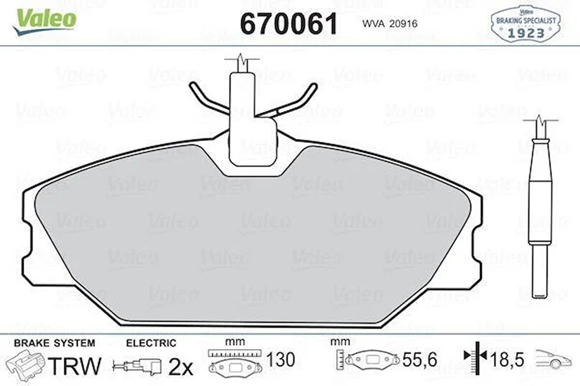ÖN FREN BALATASI RENAULT LAGUNA 97 01 SAFRANE II 96 02 MEGANE I 97 01 SCENIC MEGANE Sc nic 97 02 1.4 1.6 1.8 1.9D 2.0 2.2D