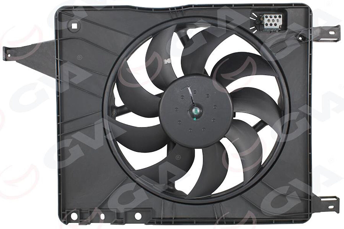 RADYATOR FANI KOMPLE NISSAN QASHQAI J10-JJ10 07 13 1.5dCi 2.0