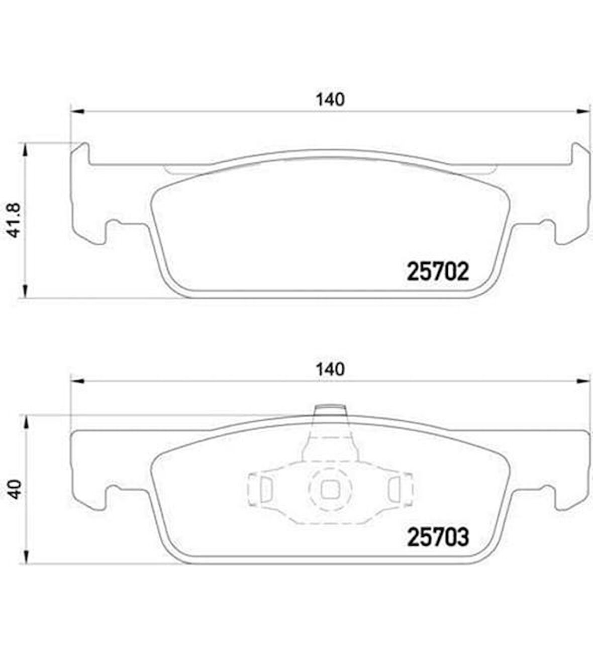 ÖN FREN BALATASI RENAULT CLIO IV 12 SYMBOL III 13 DACIA SANDERO II 13 LOGAN MCV II 14 LOGAN II 13 0.9TCe 1.0SCe 1.2 1.2TCe 1.5dCi 1.6