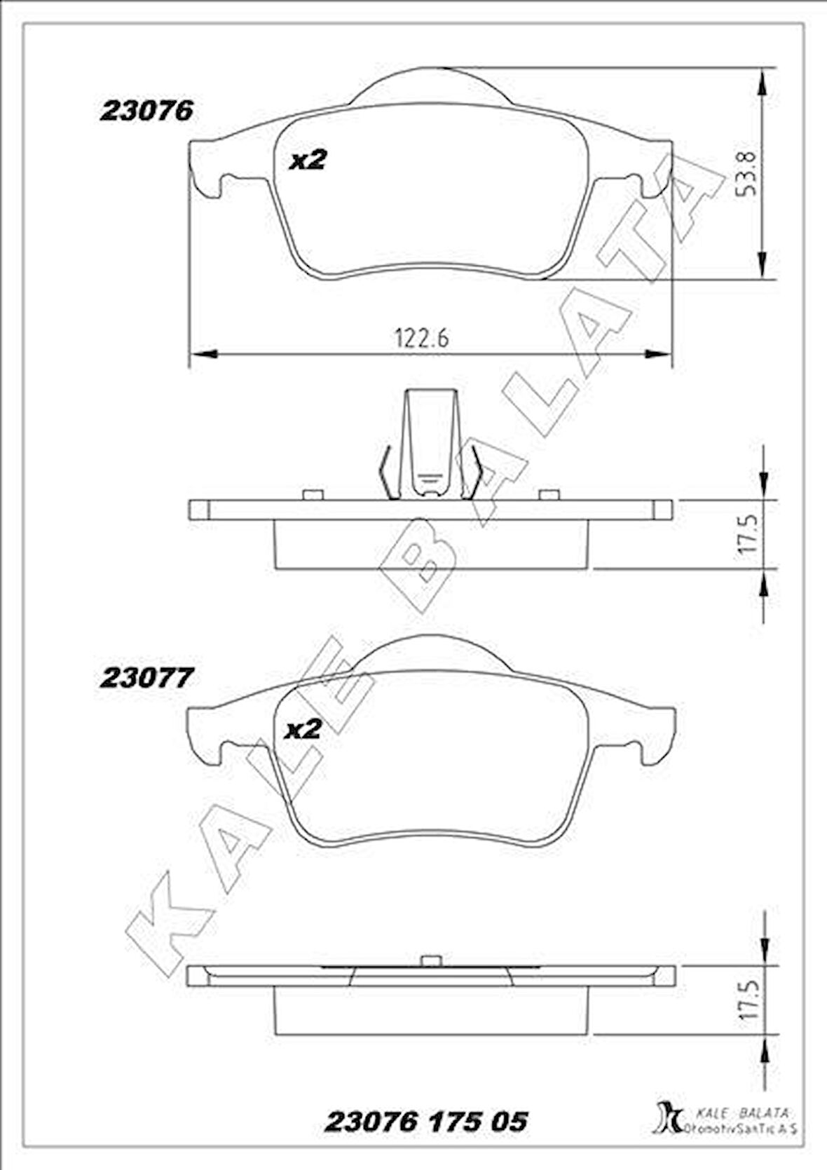 ARKA BALATA VOLVO S60 2000-2010 S80 1998-2006 V70 97-07 XC70 97-07 S70 97-00