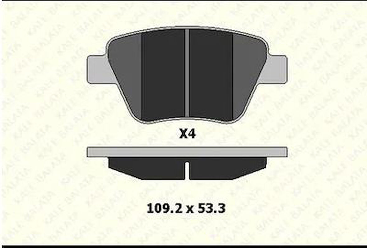 ARKA BALATA CADDY-GOLF6-JETTA-A3-OCTAVIA-SUPERB 10 GDB1841