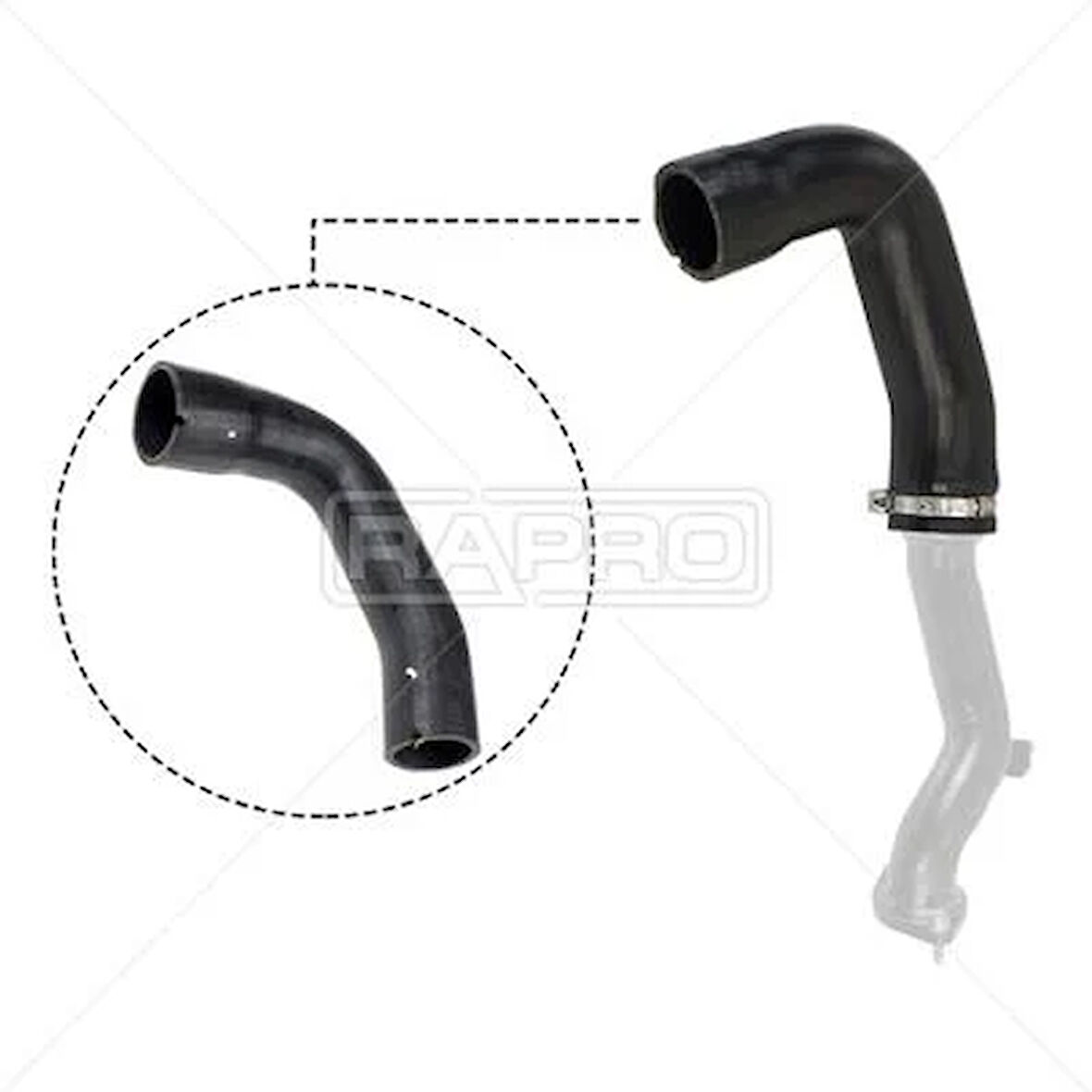 TURBO HORTUMU TEK HORTUM FIAT DOBLO II 10 1.6D MTJ 2.0D MTJ