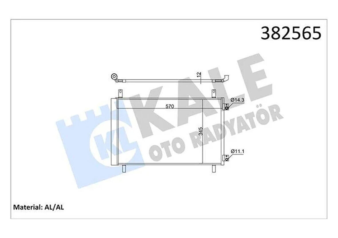 KLİMA RADYATÖRÜ OPEL CORSA F 1.2 1.5 19 PEUGEOT 208 II 1.2 PURETECH 1.5 BlueHDI 21 - CITROEN C4 III 1.2 PURETECH 21 DS 3 CROSSBACK 1.2 PURETECH 1.5 BlueHDI 21