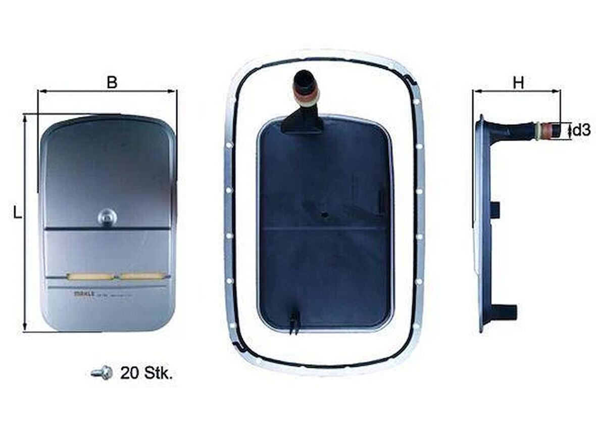 OTOMATIK SANZIMAN YAGI FILTRE SETI BMW E36 E46 E83
