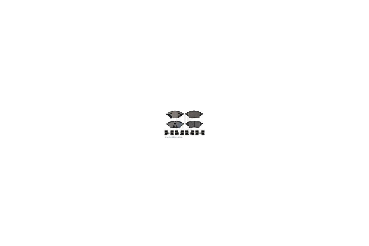 ARKA FREN BALATA TOYOTA COROLLA 1.2L 8NRFTS NRE210 19- / 1.6L 1ZR-FAE ZRE210 19- / 1.8L 2ZR-FXE Hybrid ZWE211 19- / 1.5L M15A-FKS MZEA11 21- - Kıskaçlı montaj parçaları ile birlikte