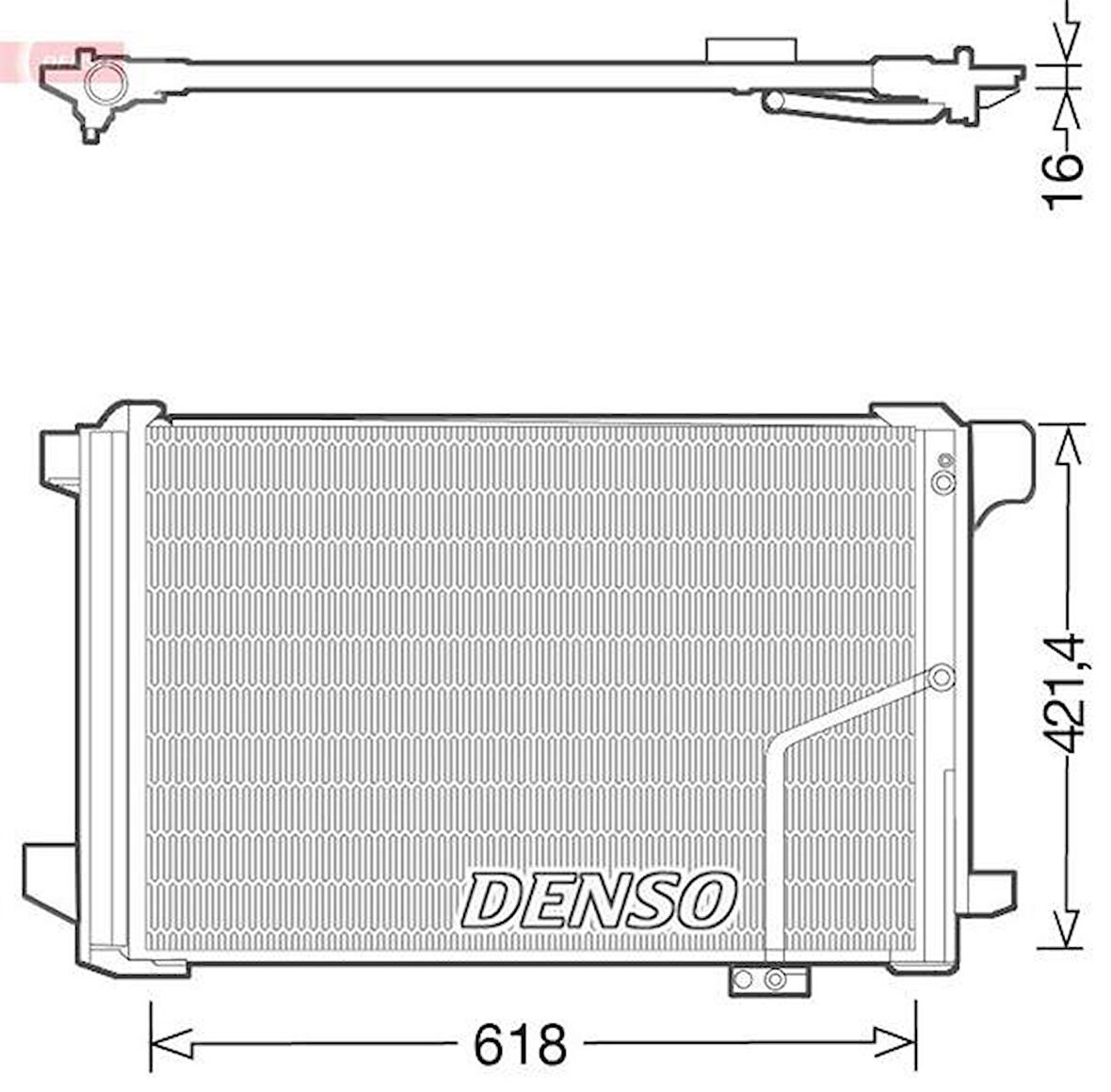 KLIMA RADYATORU MERCEDES W204 S204 C204 C218 W212 A207 C207 X204