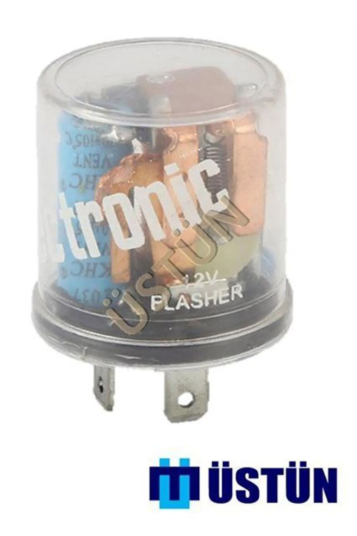 Elektro Mekanik Flasör 12v Seffaf Ssf450