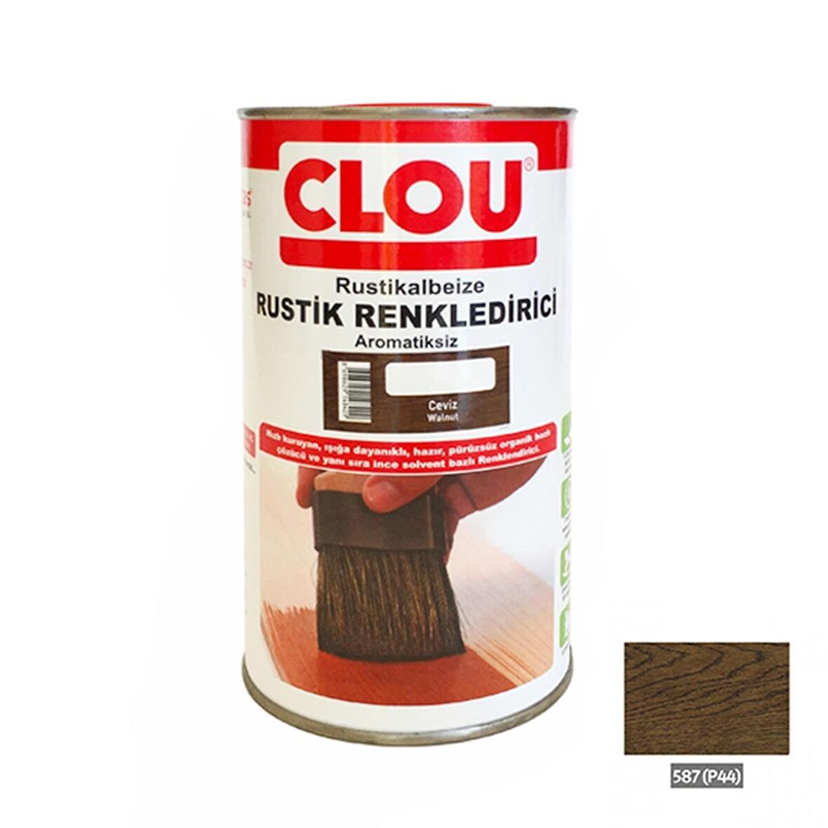 Solvent Bazlı Renklendiriciler 750ml587 Ceviz  Rustic Efekt Renklendirici 750ml