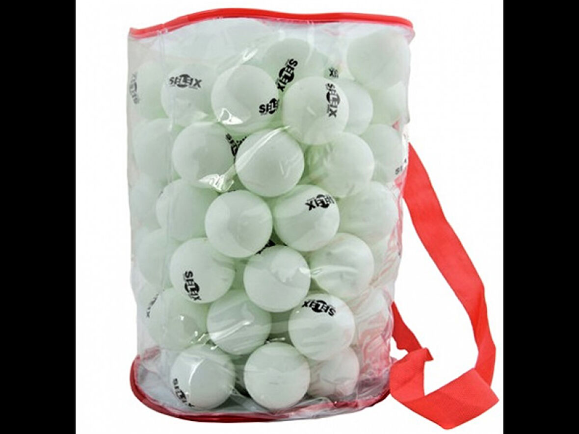 SELEX 100 LÜ EKSİZ PİNPON TOPU (BEYAZ)