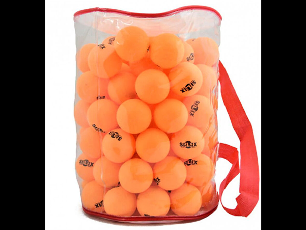 SELEX 100 LÜ EKSİZ PİNPON TOPU (TURUNCU)