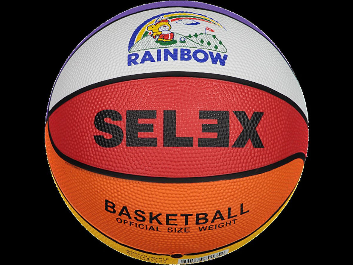 SELEX RB-3 RAINBOW BASKETBOL TOPU