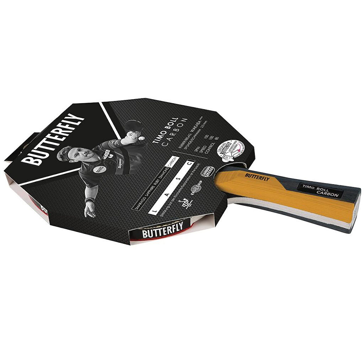 Butterfly Timo Boll Carbon Masa Tenisi Raketi