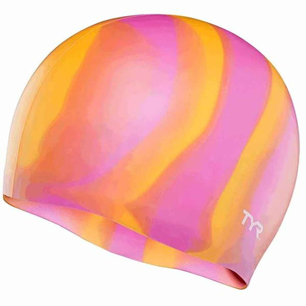 TYR  Multicolor Yetişkin Silikon Yüzücü Bonesi