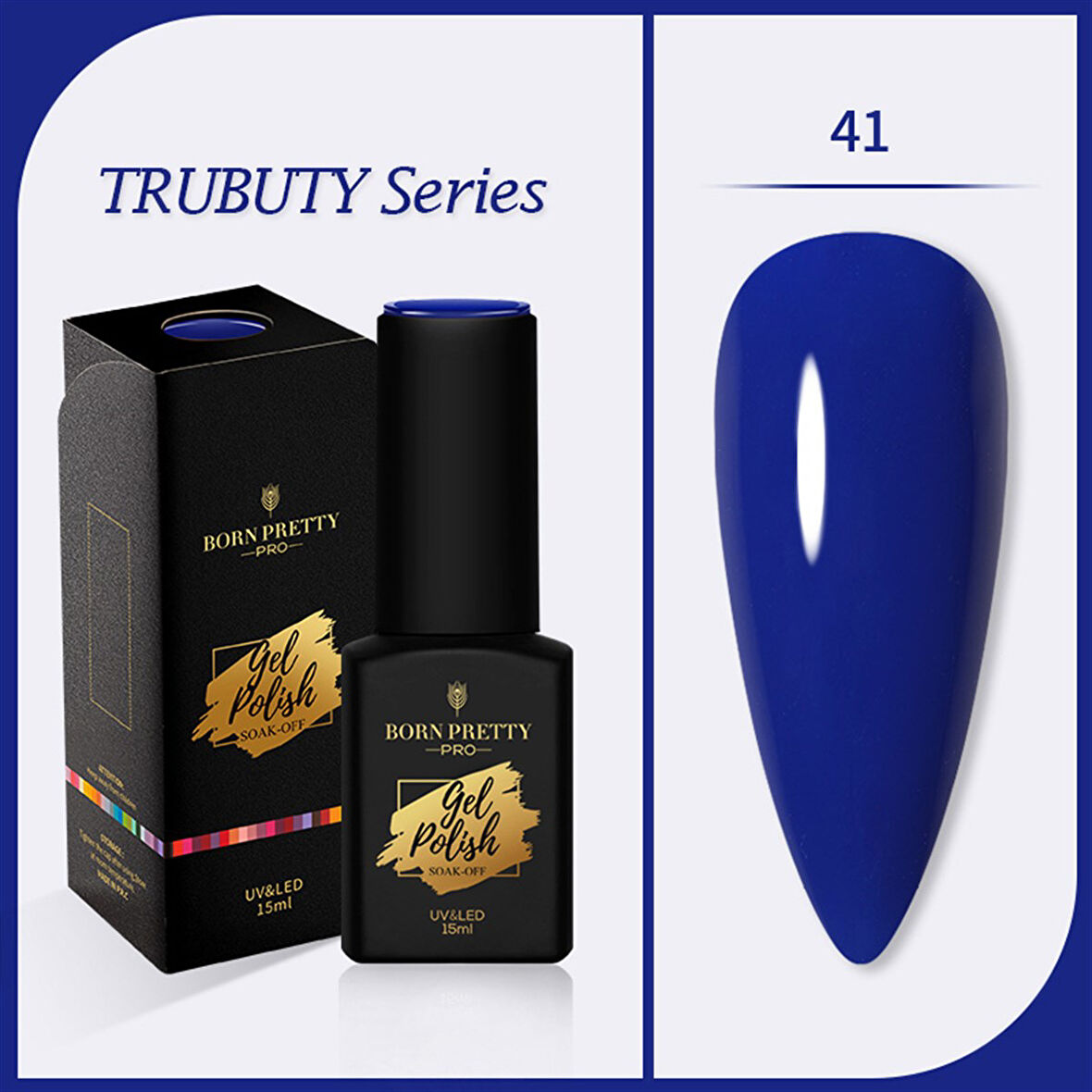 Born Pretty Trubuty Serisi Kalıcı oje 15 ml 41 (52184-41)