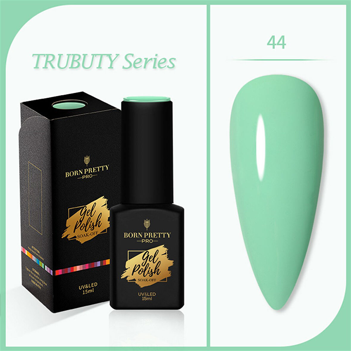 Born Pretty Trubuty Serisi Kalıcı oje 15 ml 44 (52184-44)