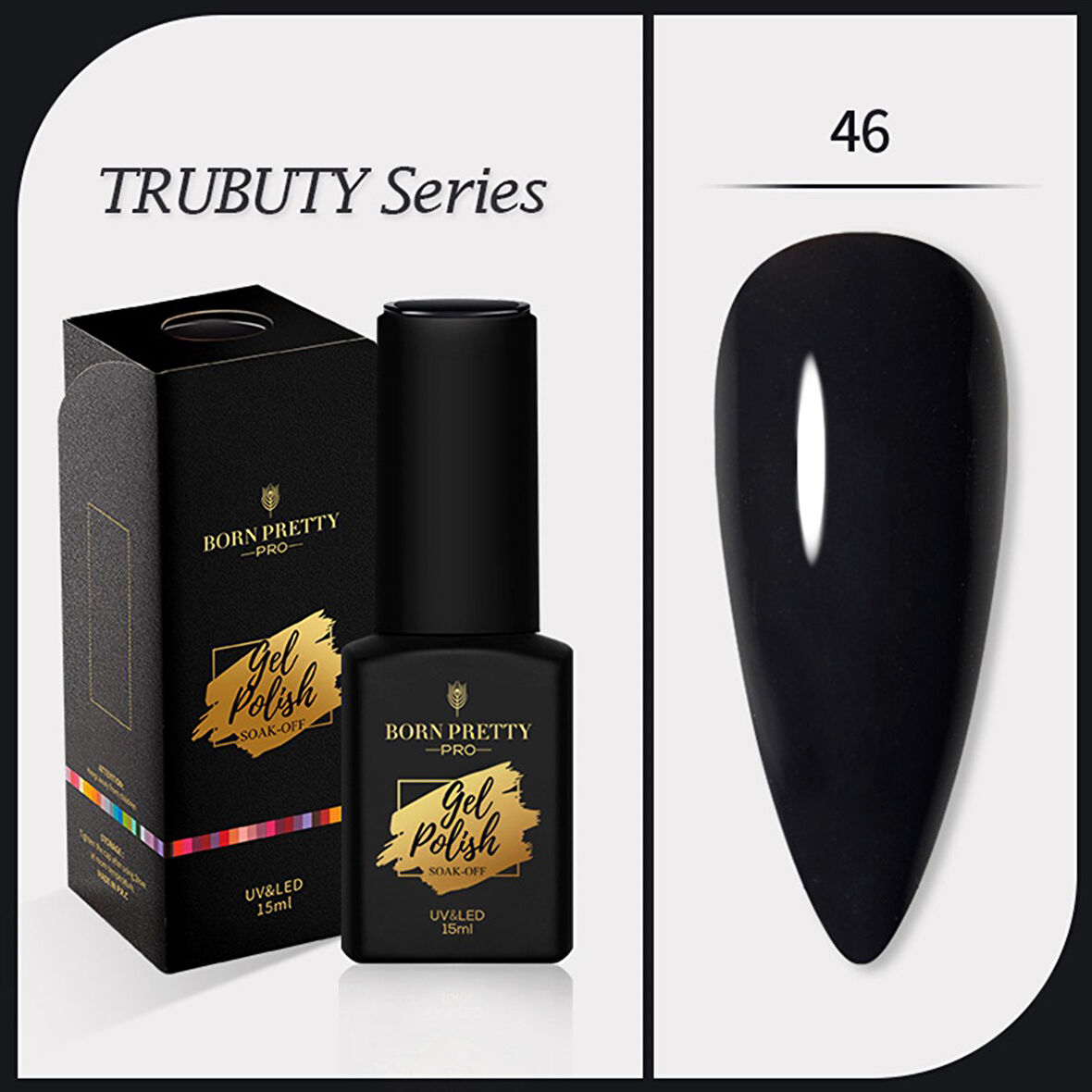 Born Pretty Trubuty Serisi Kalıcı oje 15 ml 46 (52184-46)