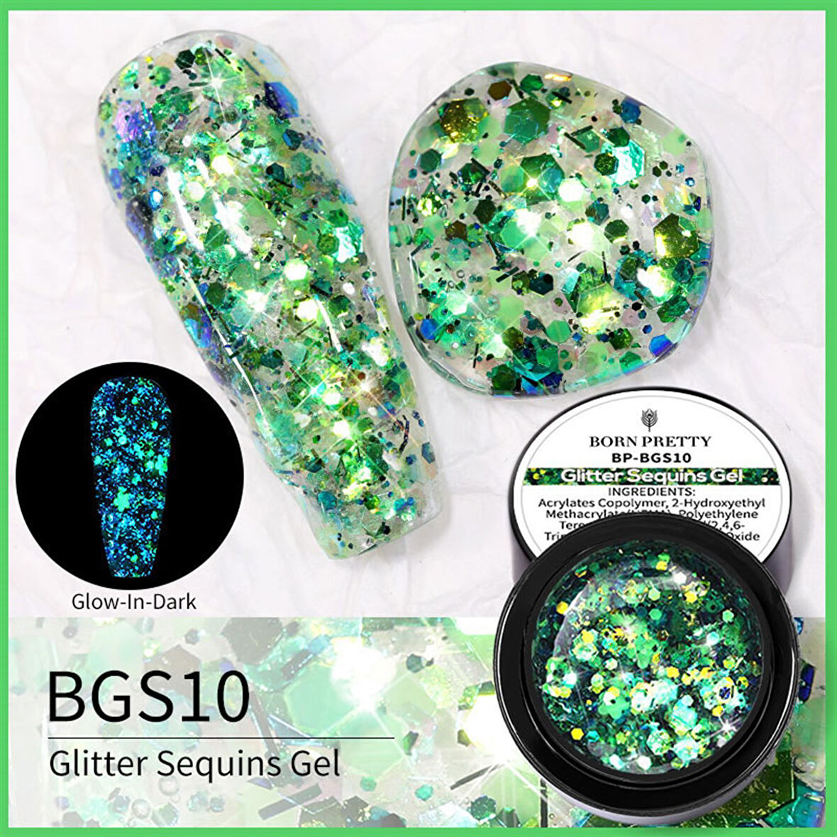 Born Pretty Pullu Simli UV Jel BGS10 (52328)