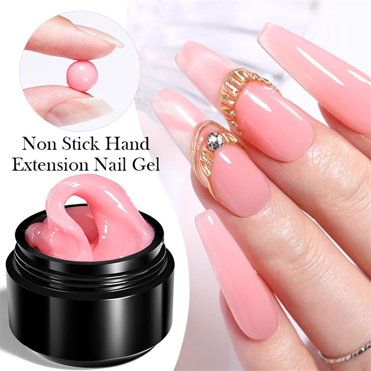 Born Pretty Non stick  Extension Gel Pink NSG-04 (56021)