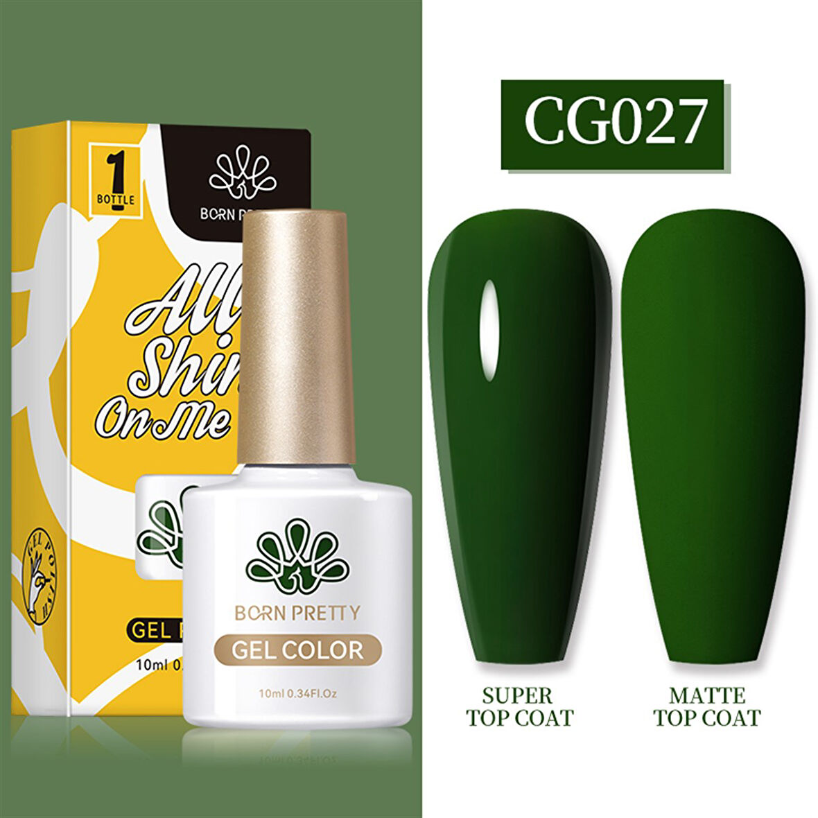 BORN PRETTY 10 ml SILKY WHITE Serisi Kalıcı oje CG027 (55845)