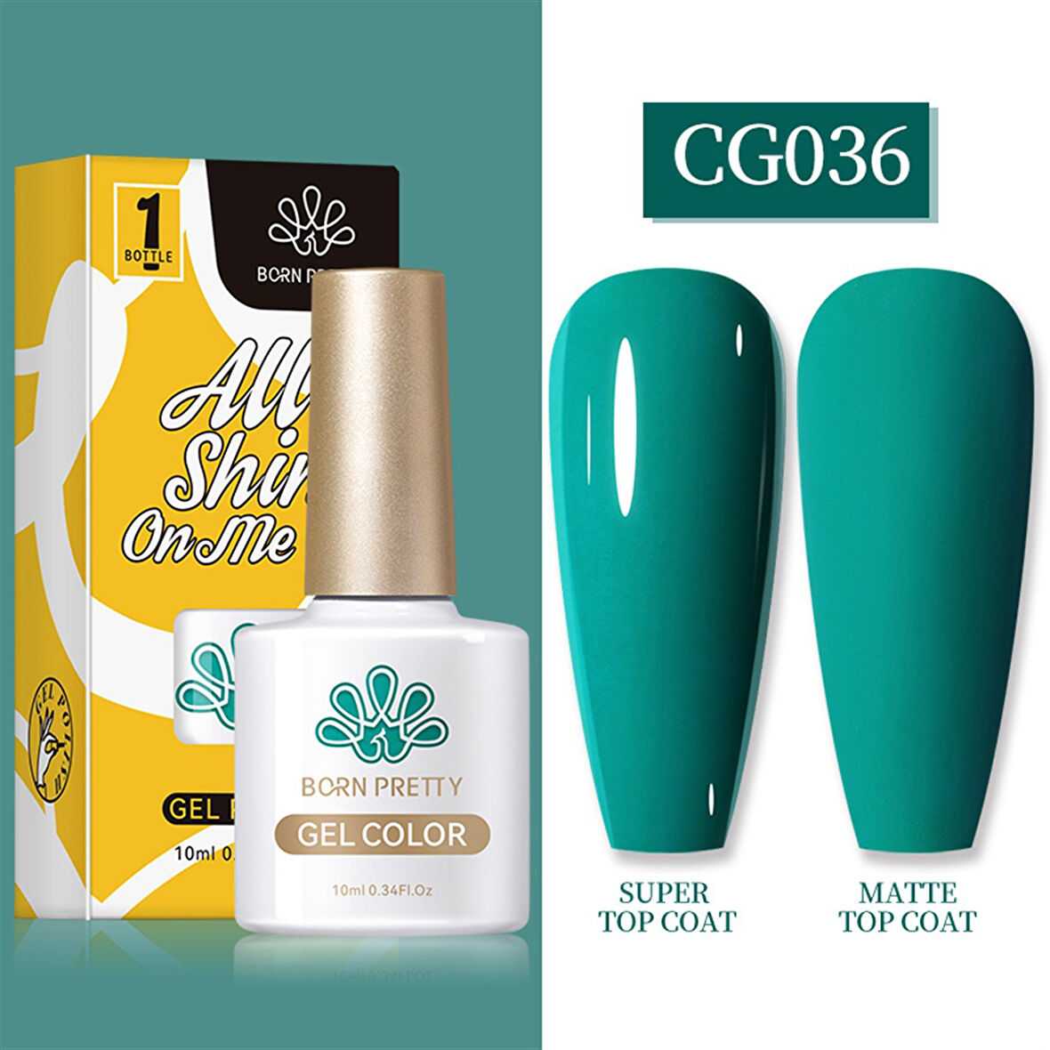 BORN PRETTY 10 ml SILKY WHITE Serisi Kalıcı oje CG036 (55845)