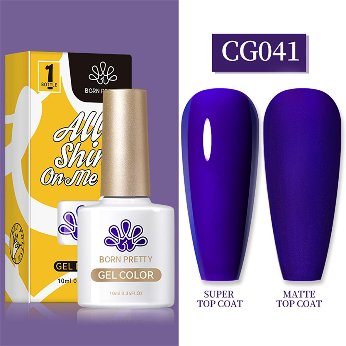 BORN PRETTY 10 ml SILKY WHITE Serisi Kalıcı oje CG041 (55845)