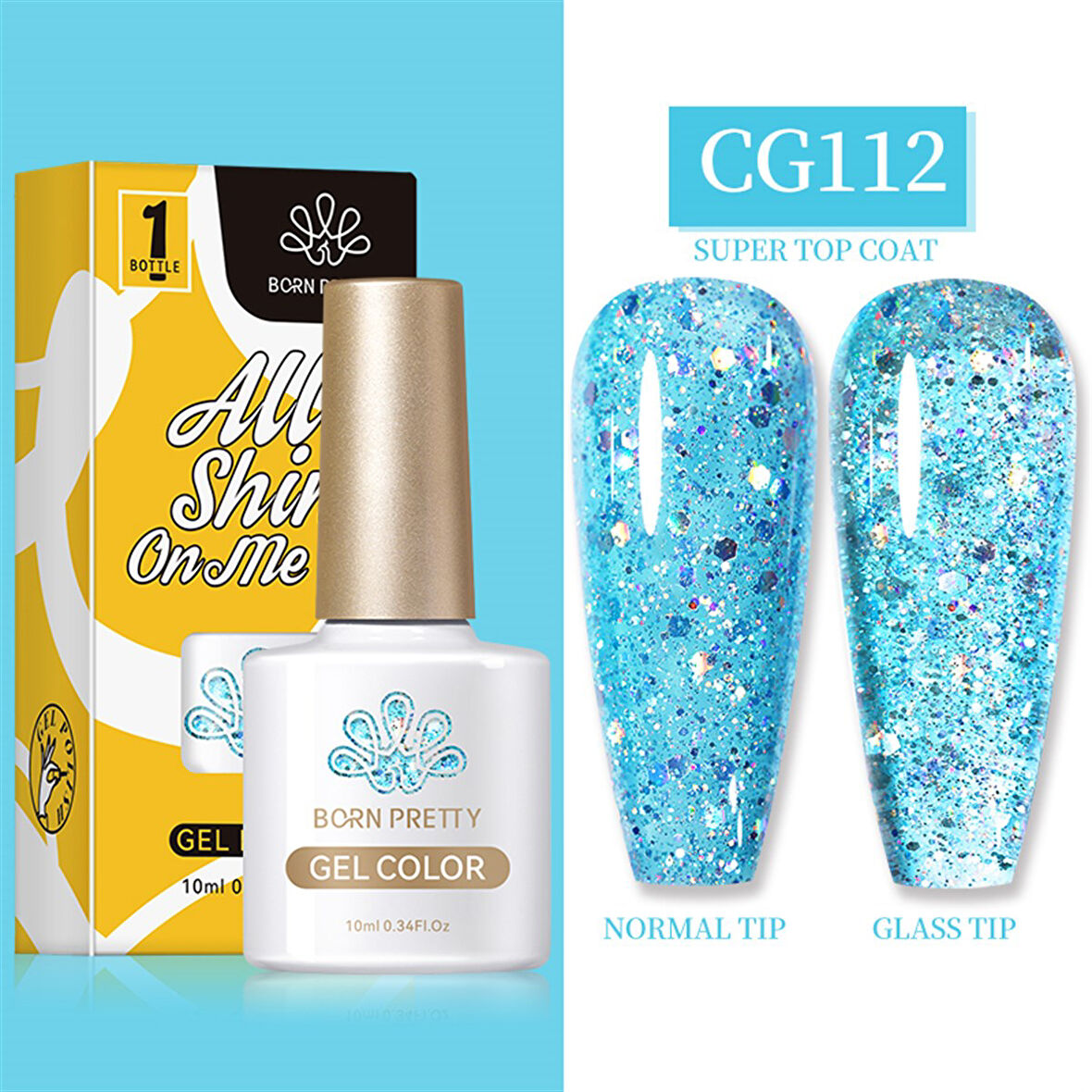 BORN PRETTY 10 ml SILKY WHITE Serisi Kalıcı oje CG112 (55845)