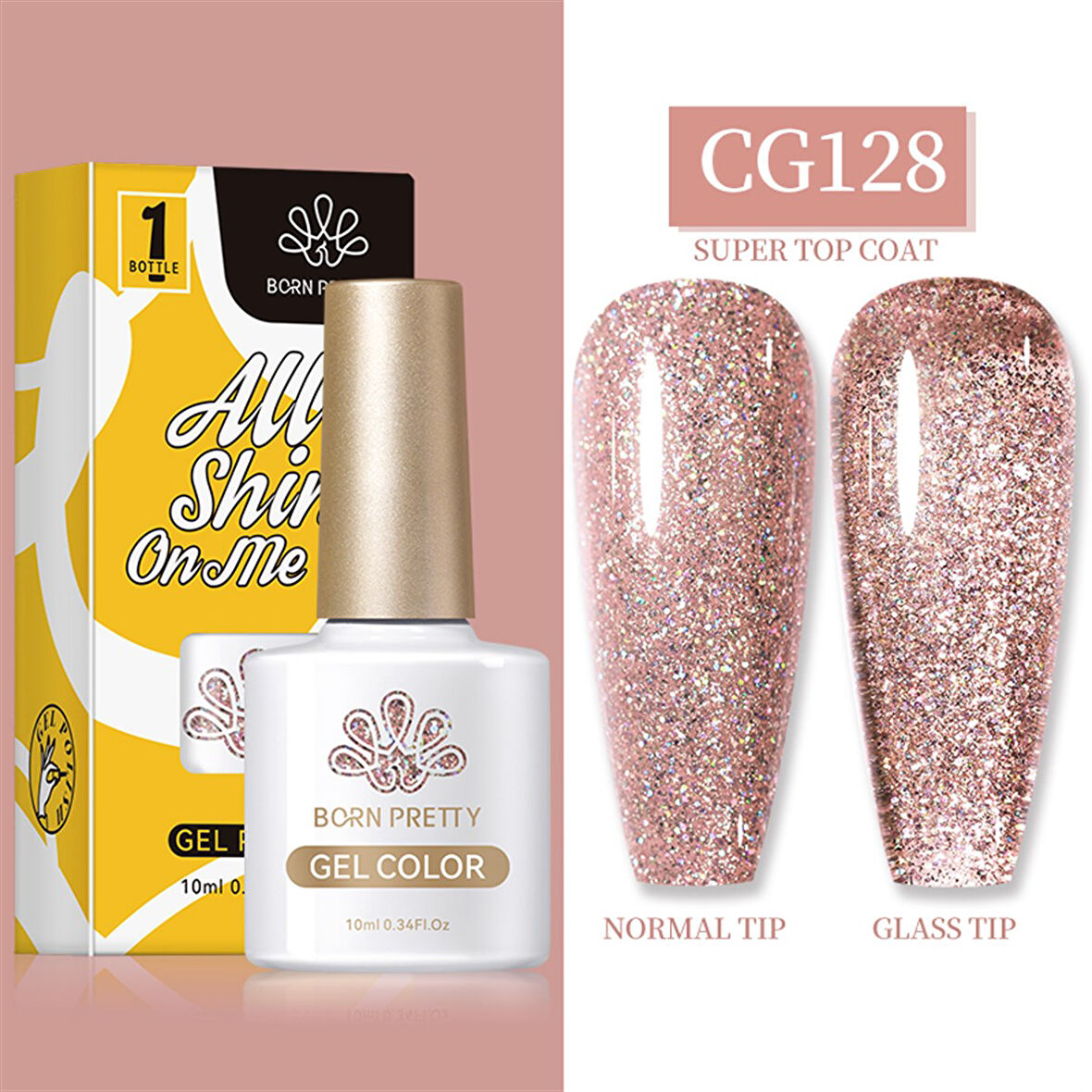 BORN PRETTY 10 ml SILKY WHITE Serisi Kalıcı oje CG128 (55845)